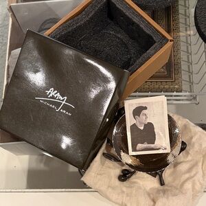 Michael Aram Black and Silver Decorative Box